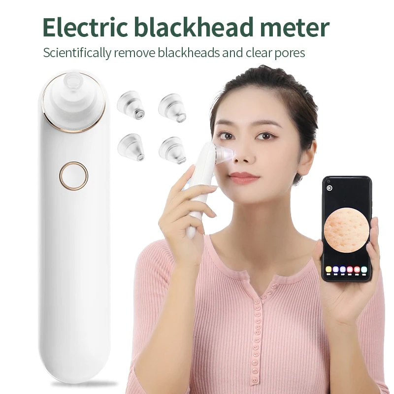 Blackhead Remover Face Deep Nose Cleaner T Zone Pore Acne Pimple Removal Vacuum Suction Facial Beauty Clean Skin Tool
Blackhead Remover Face Deep Nose Cleaner T Zone Pore Acne Pimple Removal Vacuum Suction Facial Beauty Clean Skin Tool