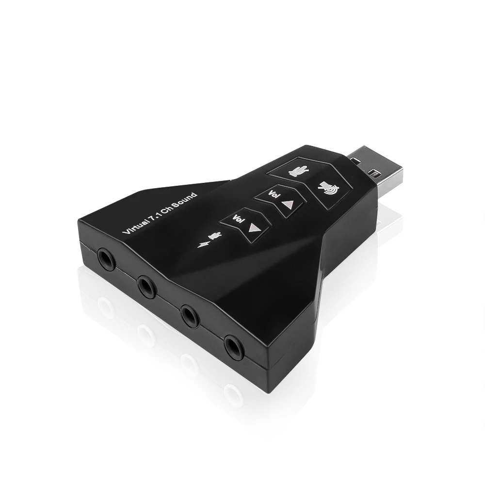 2023 Virtual 7.1 USB Sound Card External USB Audio Double Adapter USB to Jack 3.5mm Earphone Micphone for Computer Notebook Win
2023 Virtual 7.1 USB Sound Card External USB Audio Double Adapter USB to Jack 3.5mm Earphone Micphone for Computer Notebook Win