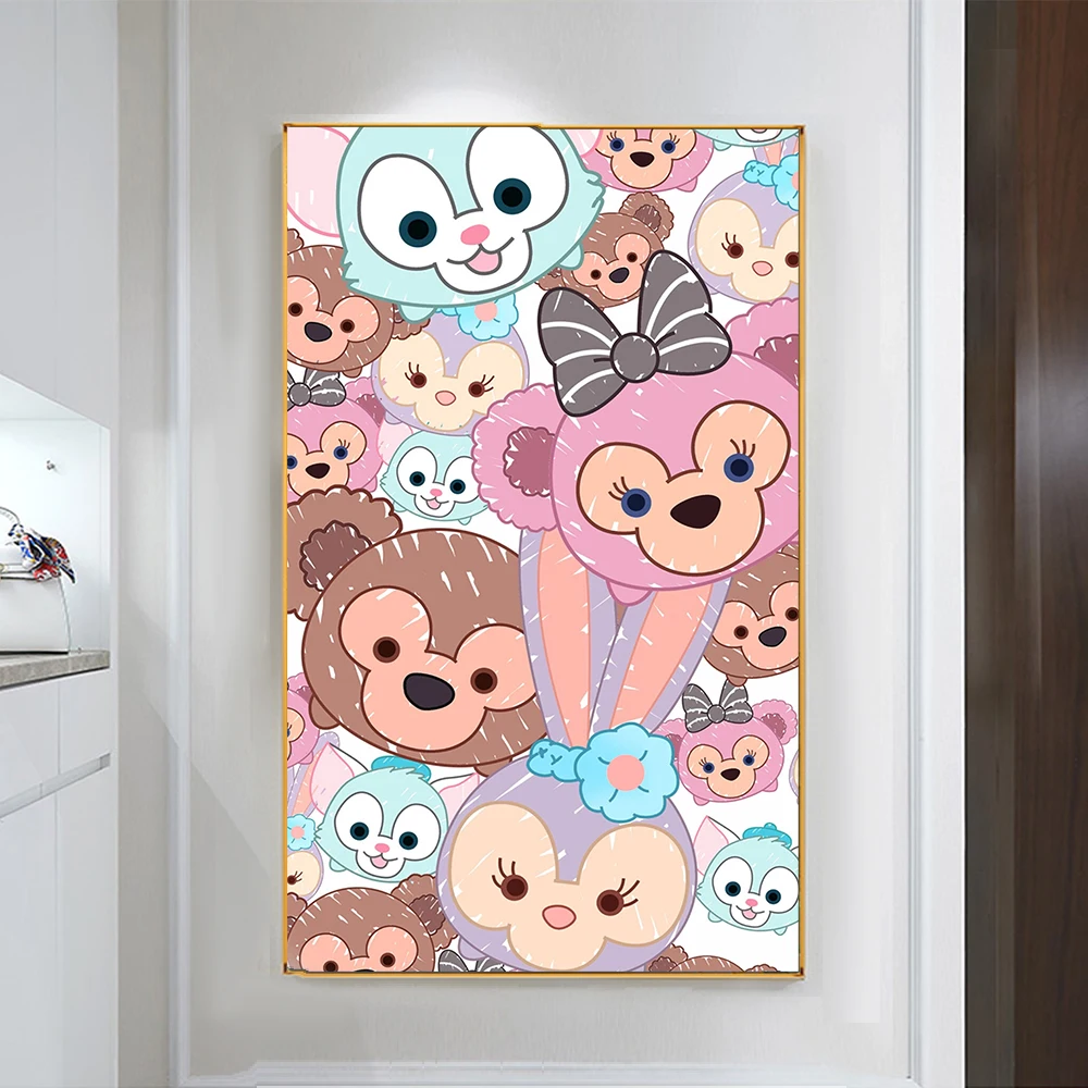 Disney Cartoon DIY Diamond Painting Duffy Bear and Shirley Rhinestone Embroidery Mosaic Exquisite Home Painting 5D 
Disney Cartoon DIY Diamond Painting Duffy Bear and Shirley Rhinestone Embroidery Mosaic Exquisite Home Painting 5D
