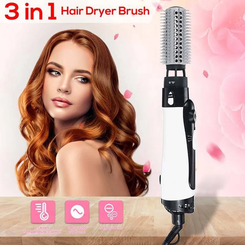 Electric Hair Dryer Blow Dryer Professional Hair Straightening Brush Rotating Hairdryer Women Hair Styling Tools Hot Air Comb
Electric Hair Dryer Blow Dryer Professional Hair Straightening Brush Rotating Hairdryer Women Hair Styling Tools Hot Air Comb