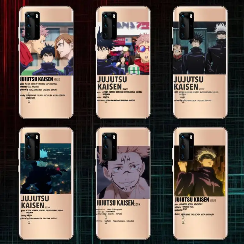 Jujutsu Kaisen Satoru Gojo anime Phone Case Transparent for Huawei honor A X V 9 8 10 20 I S max note pro mate lite
Jujutsu Kaisen Satoru Gojo anime Phone Case Transparent for Huawei honor A X V 9 8 10 20 I S max note pro mate lite
