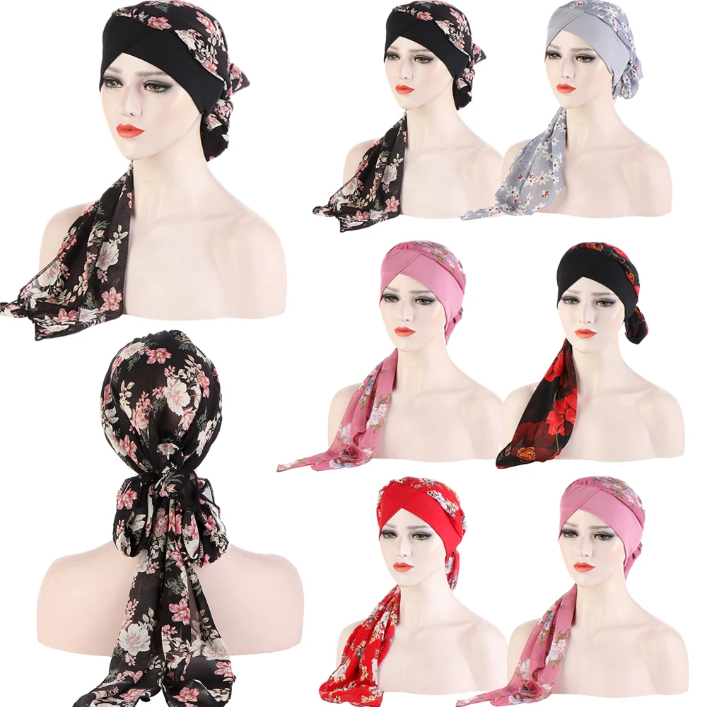 2022 Fashion Printed Flowers Women Inner Hijabs Cap Muslim Head Scarf Turban Bonnet Ready to Wear Ladies Wrap Under Hijab Caps
2022 Fashion Printed Flowers Women Inner Hijabs Cap Muslim Head Scarf Turban Bonnet Ready to Wear Ladies Wrap Under Hijab Caps