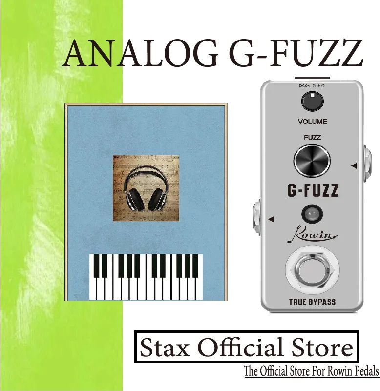 Rowin LEF-322 аналоговая гитара G-FUZZ педаль для электрической гитары & Bass True Bypass
Rowin LEF-322 аналоговая гитара G-FUZZ педаль для электрической гитары & Bass True Bypass