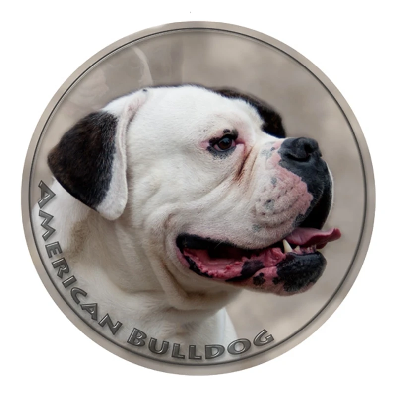 S30303# Self-Adhesive PVC Decal American Bulldog Pet Dog Car Sticker Waterproof Auto Decors for Bumper Rear Window Laptop
S30303# Self-Adhesive PVC Decal American Bulldog Pet Dog Car Sticker Waterproof Auto Decors for Bumper Rear Window Laptop