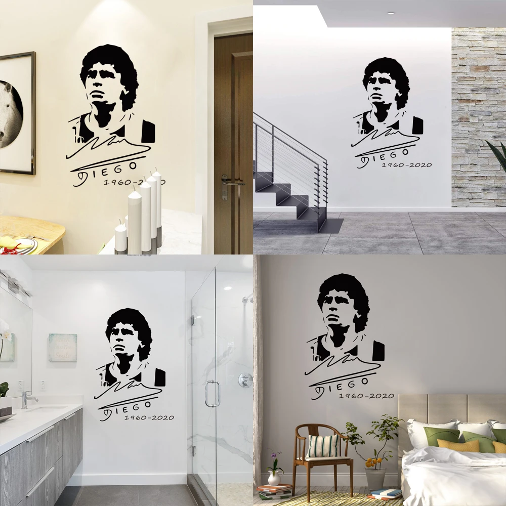 Diego Armando Maradona Argentina Football Soccer Player Kitchen Bedroom Self Adhesive PVC Wall Art Sticker Picture Decal
Diego Armando Maradona Argentina Football Soccer Player Kitchen Bedroom Self Adhesive PVC Wall Art Sticker Picture Decal