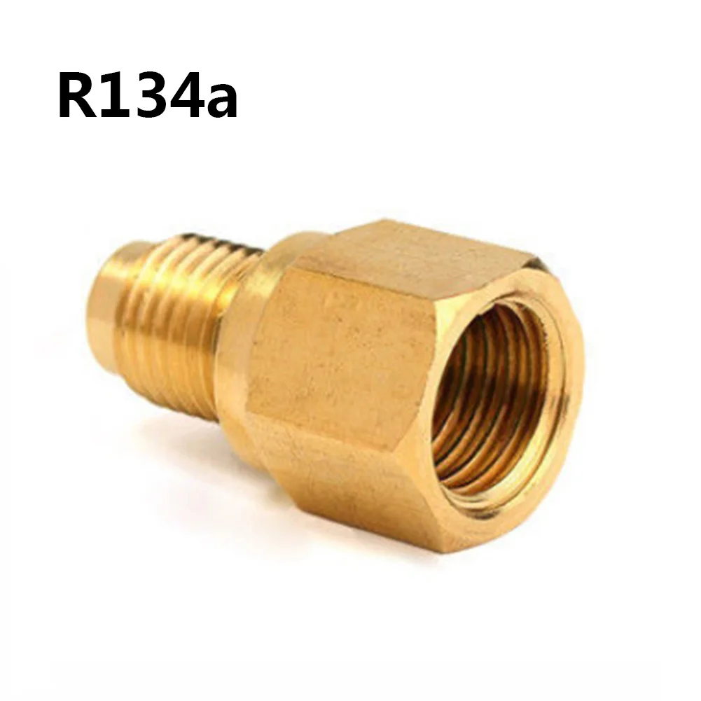 R134A R12 Car Conditioner Adapter Quick Coupling 1/2" ACME Female 1/4" SAE Car Refrigeration Equipment Accessory Brass Material
R134A R12 Car Conditioner Adapter Quick Coupling 1/2" ACME Female 1/4" SAE Car Refrigeration Equipment Accessory Brass Material