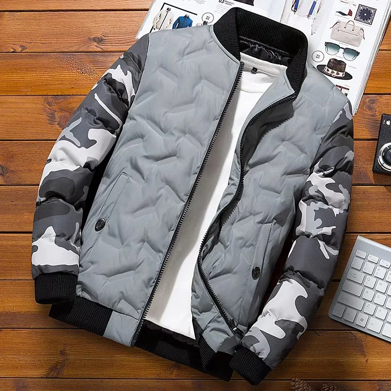 Camouflage Basic Coat Basic Jackets Winter Jackets Men Clothes Parka Homme Mens Winter Jackets and Coats Roupas Casual Stand
Camouflage Basic Coat Basic Jackets Winter Jackets Men Clothes Parka Homme Mens Winter Jackets and Coats Roupas Casual Stand
