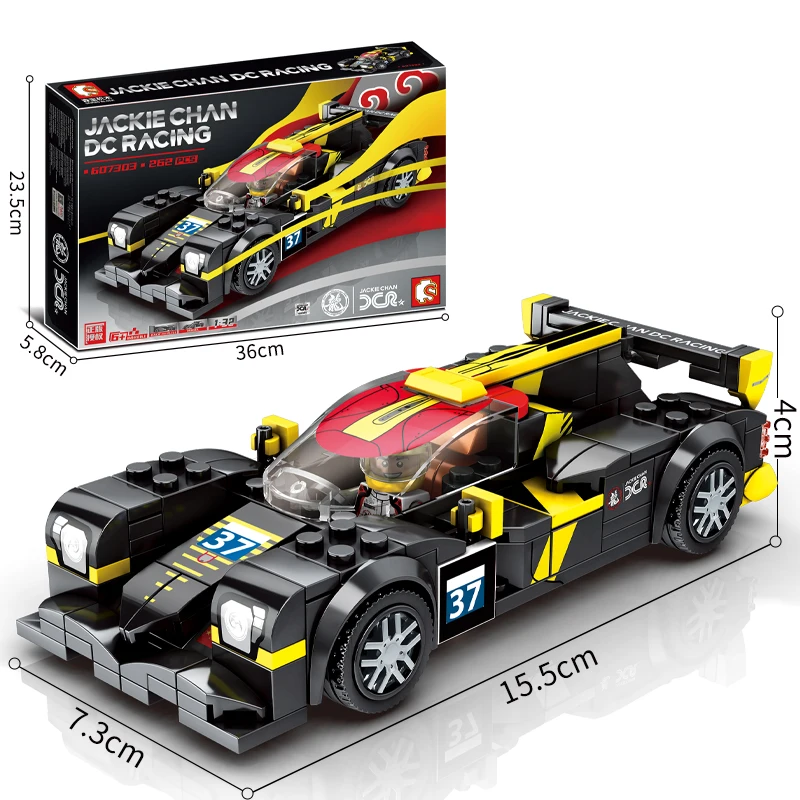Sembo Blocks With Technology No. 37Jackie Chan Team Racing Car Mechanical Diy Education Building blocks action figure boys toy
Sembo Blocks With Technology No. 37Jackie Chan Team Racing Car Mechanical Diy Education Building blocks action figure boys toy