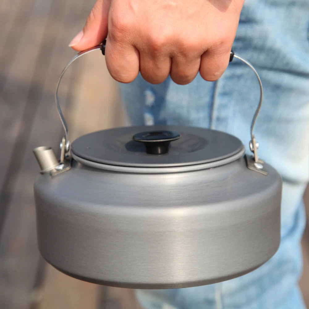 1.6L Portable Water Kettle Water Pot Teapot Coffee Pot Alumina Tea Kettle With Copper Alcohol Stove Outdoor Accessorries
1.6L Portable Water Kettle Water Pot Teapot Coffee Pot Alumina Tea Kettle With Copper Alcohol Stove Outdoor Accessorries