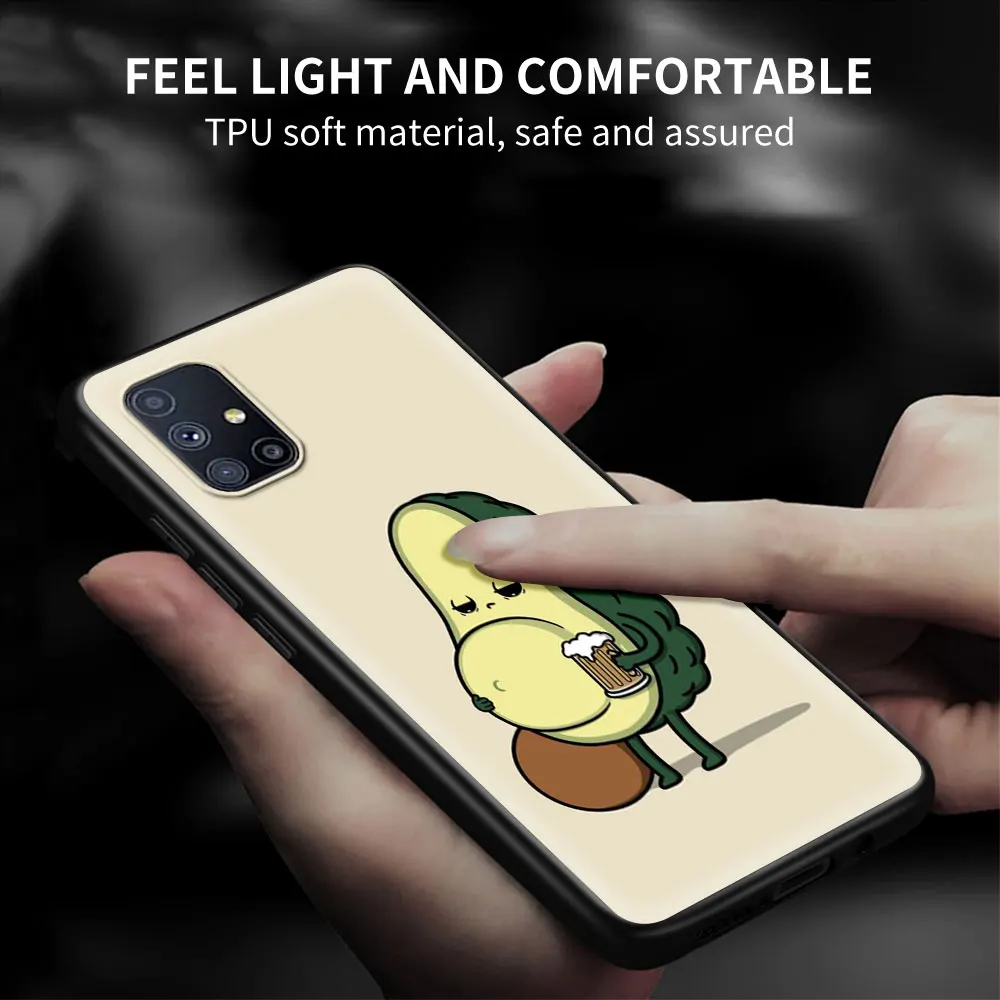 Shockproof Coque for Samsung Galaxy M51 M31s M21 A50 A70 A51 A71 S20 FE S20 Ultra 5G Soft Phone Case Cute Avocado
Shockproof Coque for Samsung Galaxy M51 M31s M21 A50 A70 A51 A71 S20 FE S20 Ultra 5G Soft Phone Case Cute Avocado