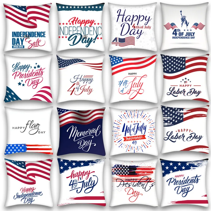 2021 Wholesale New American Independence Day Pillow Case Nordic Simple Sofa Office Chair Square Cushion Cover Luxury Decore
2021 Wholesale New American Independence Day Pillow Case Nordic Simple Sofa Office Chair Square Cushion Cover Luxury Decore