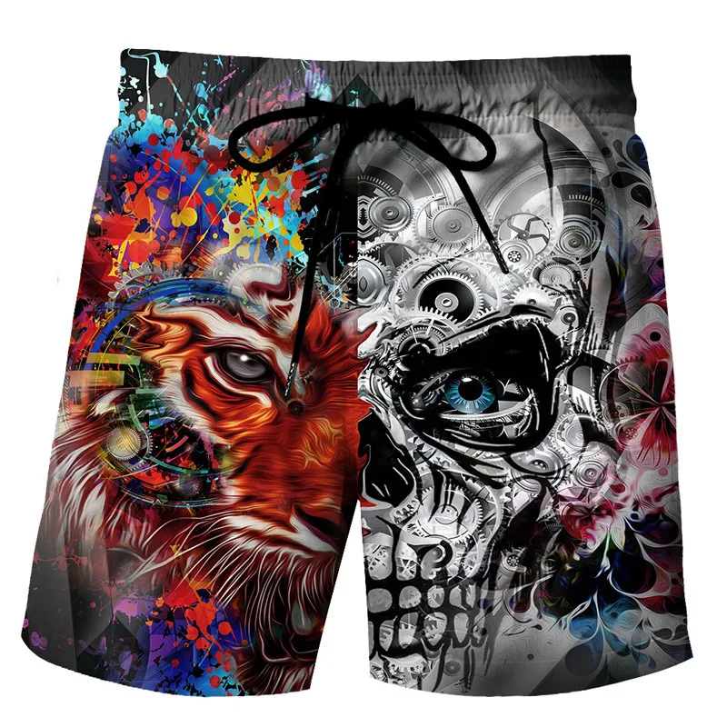 New pants skull shorts men's Gothic summer printed 3D shorts men's hip hop casual beach pants Bermuda oversized shorts
New pants skull shorts men's Gothic summer printed 3D shorts men's hip hop casual beach pants Bermuda oversized shorts