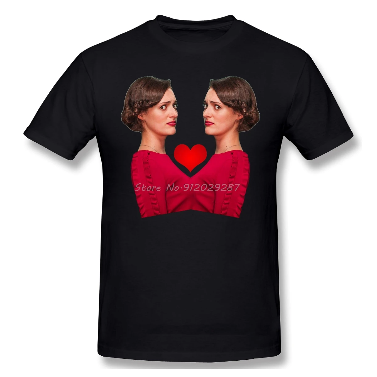 Chatty Wednesdays Heart Shirt Men Cotton Short Summer Sleeve TShirt Comedy Fleabag British TV Series Casual Loose T-Shirt
Chatty Wednesdays Heart Shirt Men Cotton Short Summer Sleeve TShirt Comedy Fleabag British TV Series Casual Loose T-Shirt
