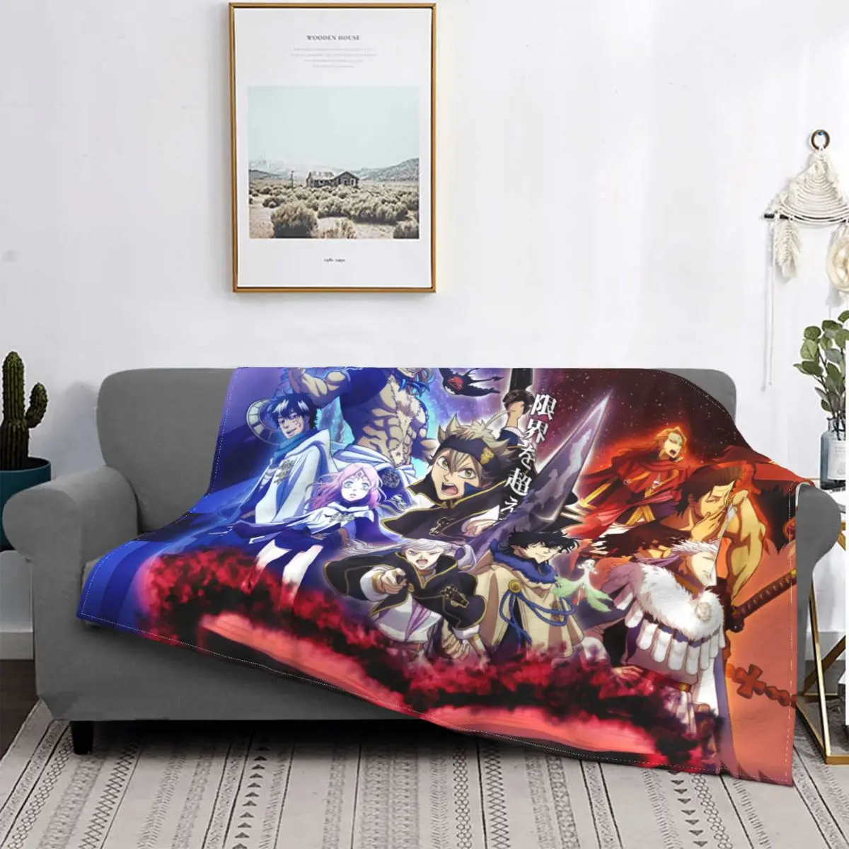 Black Clover Noell Silva Fantasy Comics Blankets Coral Fleece Plush Decoration Bedroom Bedding Couch Bedspread
Black Clover Noell Silva Fantasy Comics Blankets Coral Fleece Plush Decoration Bedroom Bedding Couch Bedspread