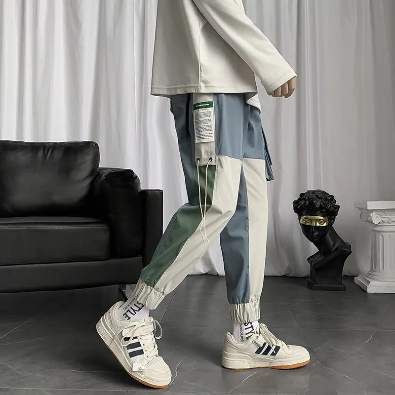 2020 Men's Fashion Casual Pants Loose Harem Pants Hip Hop Style Trousers Streetwear Black/blue Color Jogger Sweatpants M-5XL
2020 Men's Fashion Casual Pants Loose Harem Pants Hip Hop Style Trousers Streetwear Black/blue Color Jogger Sweatpants M-5XL