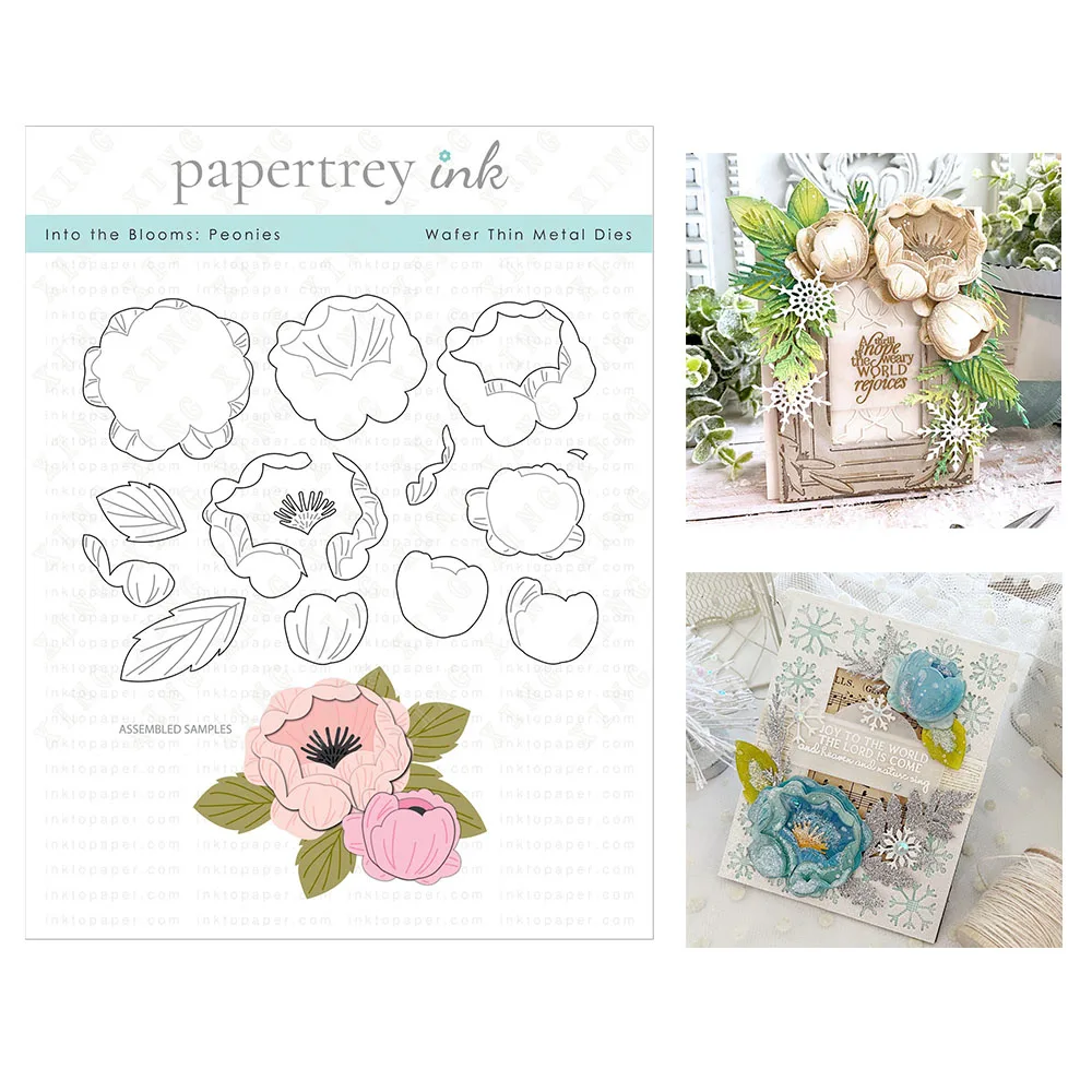 New 3D Embossing Folders into the Blooms Peonies Metal Cutting Dies Greeting Card Scrapbooking Diary Decoration Diy Handicraft
New 3D Embossing Folders into the Blooms Peonies Metal Cutting Dies Greeting Card Scrapbooking Diary Decoration Diy Handicraft