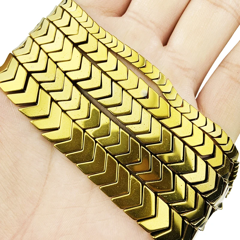 Gold Arrows Shape Hematite Natural Stone Handmade Spacers Charm Loose Beads For Jewelry Making Diy Bracelet Pendant 4/6/8/10mm
Gold Arrows Shape Hematite Natural Stone Handmade Spacers Charm Loose Beads For Jewelry Making Diy Bracelet Pendant 4/6/8/10mm