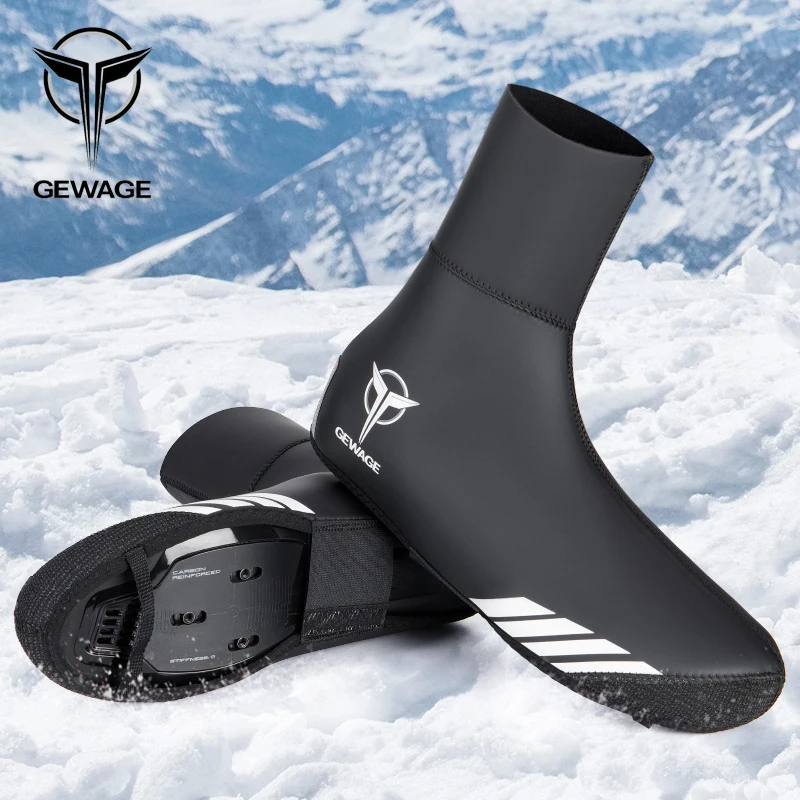 GEWAGE Cycling Boot Covers MTB Shoe Covers Winter Warm Thermal Neoprene Overshoes Waterproof Toe Cycling Shoe Covers Booties
GEWAGE Cycling Boot Covers MTB Shoe Covers Winter Warm Thermal Neoprene Overshoes Waterproof Toe Cycling Shoe Covers Booties