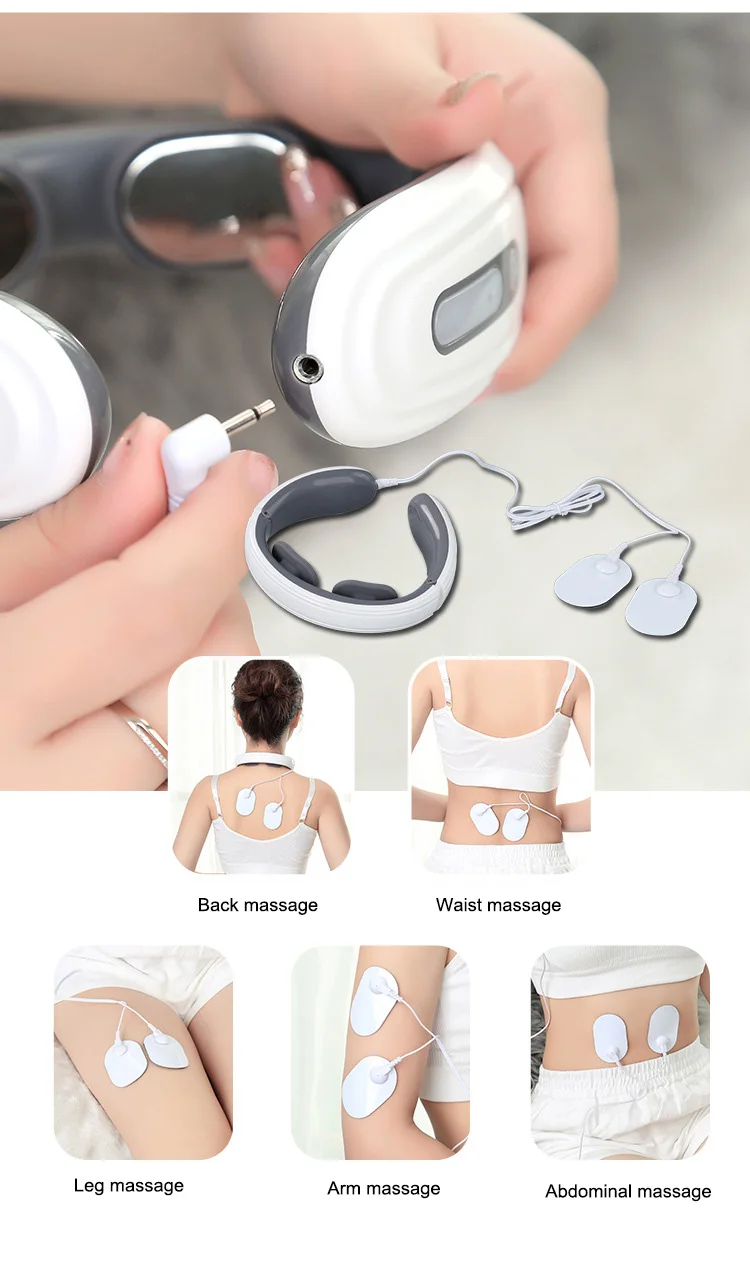 Smart Electric Massager for Neck and Shoulder Low Frequency Magnetic Therapy Pulse Pain Relief Relaxation Vertebra Physiotherapy
Smart Electric Massager for Neck and Shoulder Low Frequency Magnetic Therapy Pulse Pain Relief Relaxation Vertebra Physiotherapy