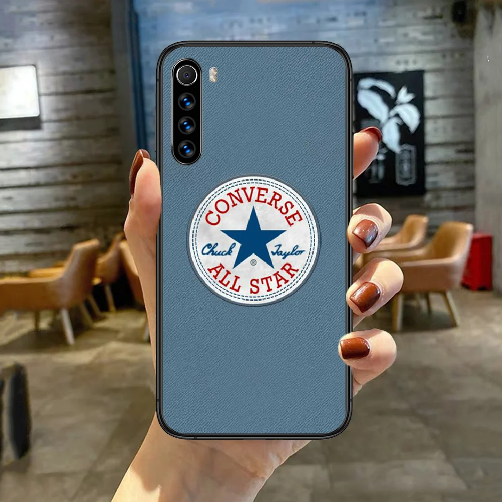 Luxury Fashion Brand Converses Phone Case Cover For XIAOMI Redmi Note 3 4 4X 5 6 7 8 9 Pro T S Max black Back 3D Bumper Trend 
Luxury Fashion Brand Converses Phone Case Cover For XIAOMI Redmi Note 3 4 4X 5 6 7 8 9 Pro T S Max black Back 3D Bumper Trend