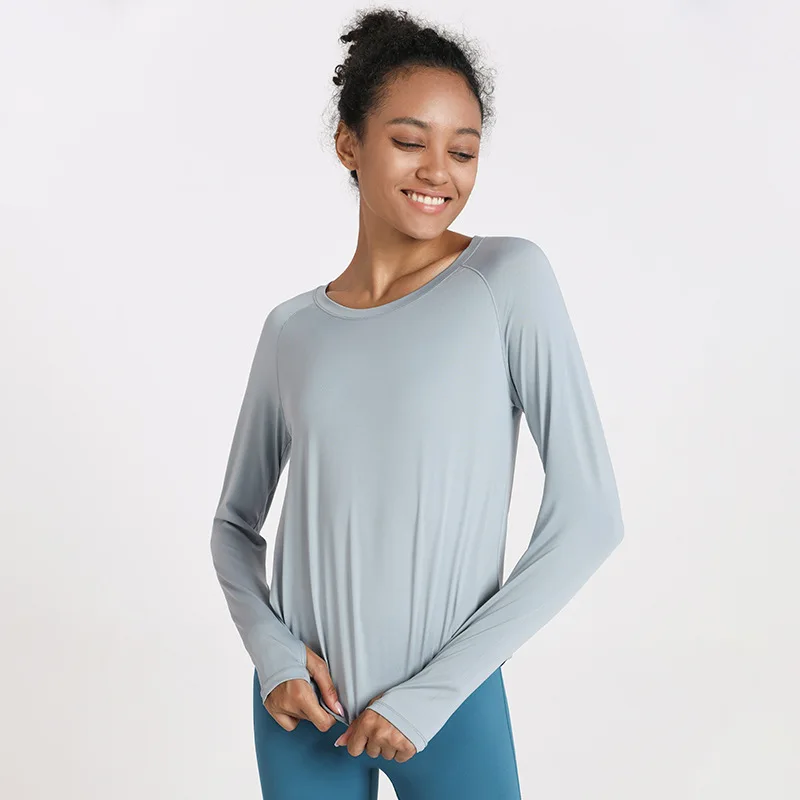SALSPOR New Mesh Stitching Sports Woman Shirt Quick Drying Breathable All Match Style Yoga Long Blouse Female Fitness Shirt
SALSPOR New Mesh Stitching Sports Woman Shirt Quick Drying Breathable All Match Style Yoga Long Blouse Female Fitness Shirt