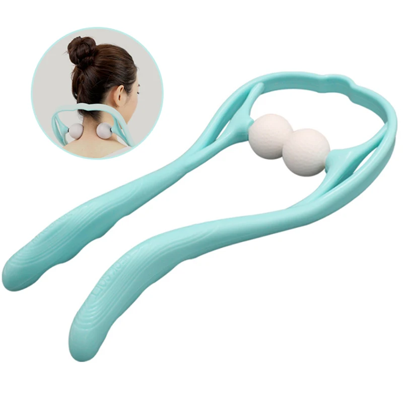 Neck Massager Massage Back Stick Body Pain Shoulder Heat Shiatsu Relieve Neck Double Trigger Point Roller Self Massage Tool
Neck Massager Massage Back Stick Body Pain Shoulder Heat Shiatsu Relieve Neck Double Trigger Point Roller Self Massage Tool