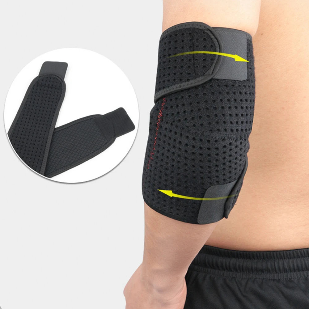1PCS Sports Elbow Bandage Breathable Elbow Pads Basketball Volleyball Gym Adjustable Sports Safety Arm Sleeve Pads 
1PCS Sports Elbow Bandage Breathable Elbow Pads Basketball Volleyball Gym Adjustable Sports Safety Arm Sleeve Pads