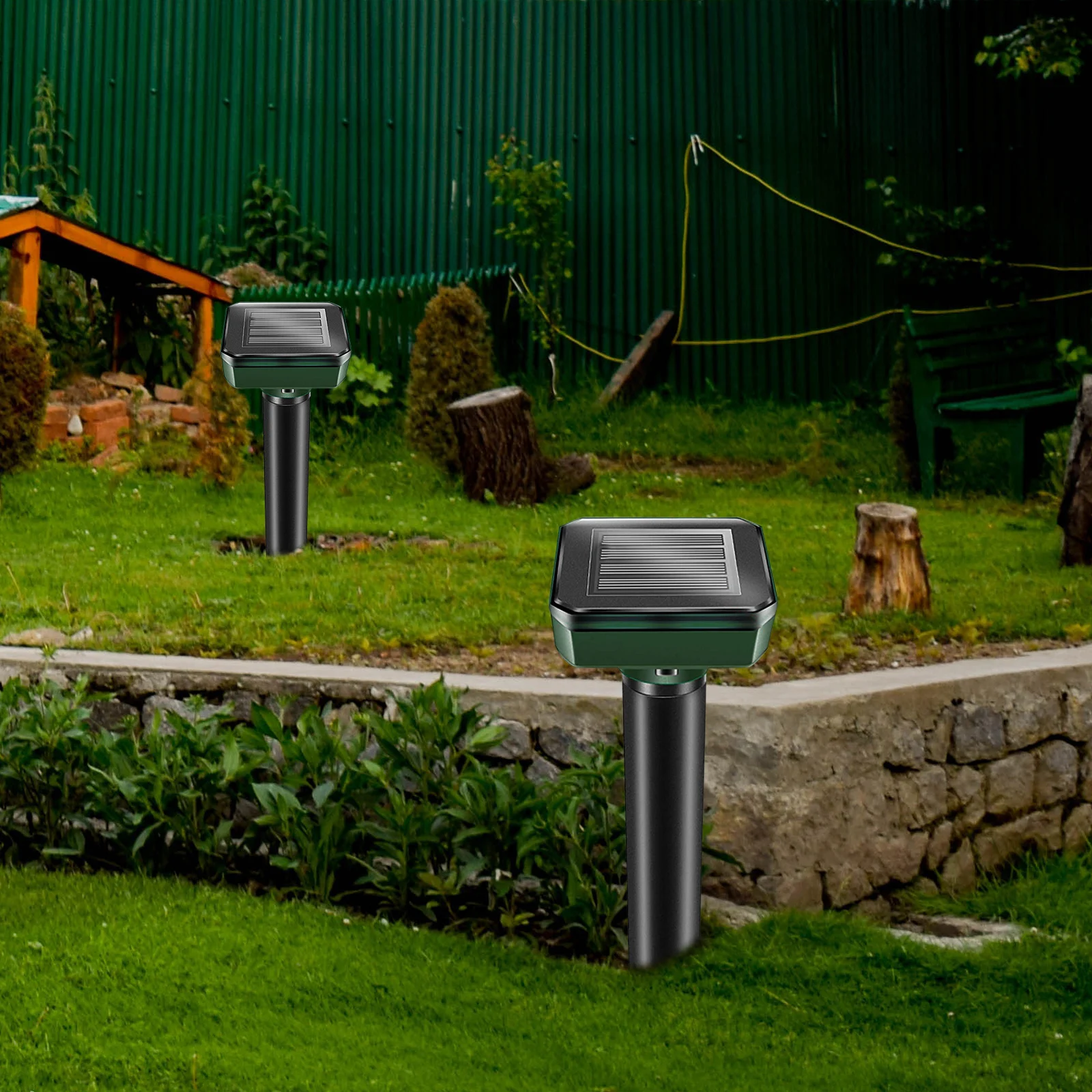 Solar Powered Pest Repeller 4 Pack Ultrasonic Mole Repellent Snake Rodent Chaser Deterrent for Outdoor Lawn Garden Pest Control
Solar Powered Pest Repeller 4 Pack Ultrasonic Mole Repellent Snake Rodent Chaser Deterrent for Outdoor Lawn Garden Pest Control