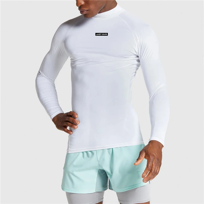 New Men's Brand Gym Casual Clothing Fitness Breathable Bodybuilding Fashion Trend Middle Collar Long Sleeve Slim Sports T Shirt 
New Men's Brand Gym Casual Clothing Fitness Breathable Bodybuilding Fashion Trend Middle Collar Long Sleeve Slim Sports T Shirt