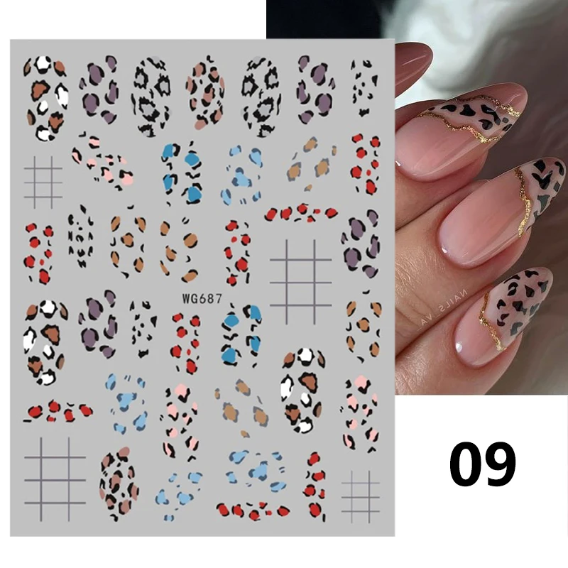 Nail Art Stickers Leopard Nail Stickers White Milk Cow Nail Design Snake Prints Sliders Animal Skins Foils Zebra Pattern
Nail Art Stickers Leopard Nail Stickers White Milk Cow Nail Design Snake Prints Sliders Animal Skins Foils Zebra Pattern