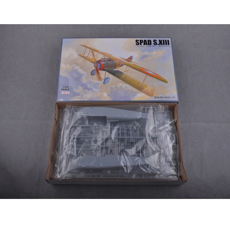 

Merit 62401 1/24 Scale Spad S.XIII Fighter Assembly Aircraft Plane Model Building Kits