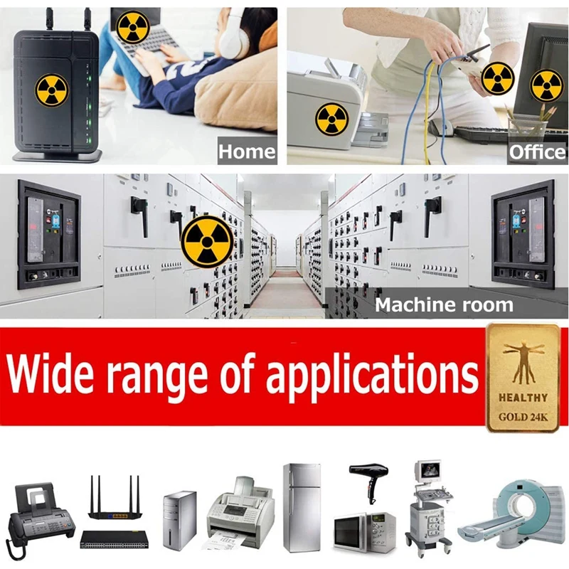 6Pcs Emf Protection Cell Phone Sticker Anti Radiation Protector Sticker Emf Blocker for Phones iPad Laptop
6Pcs Emf Protection Cell Phone Sticker Anti Radiation Protector Sticker Emf Blocker for Phones iPad Laptop