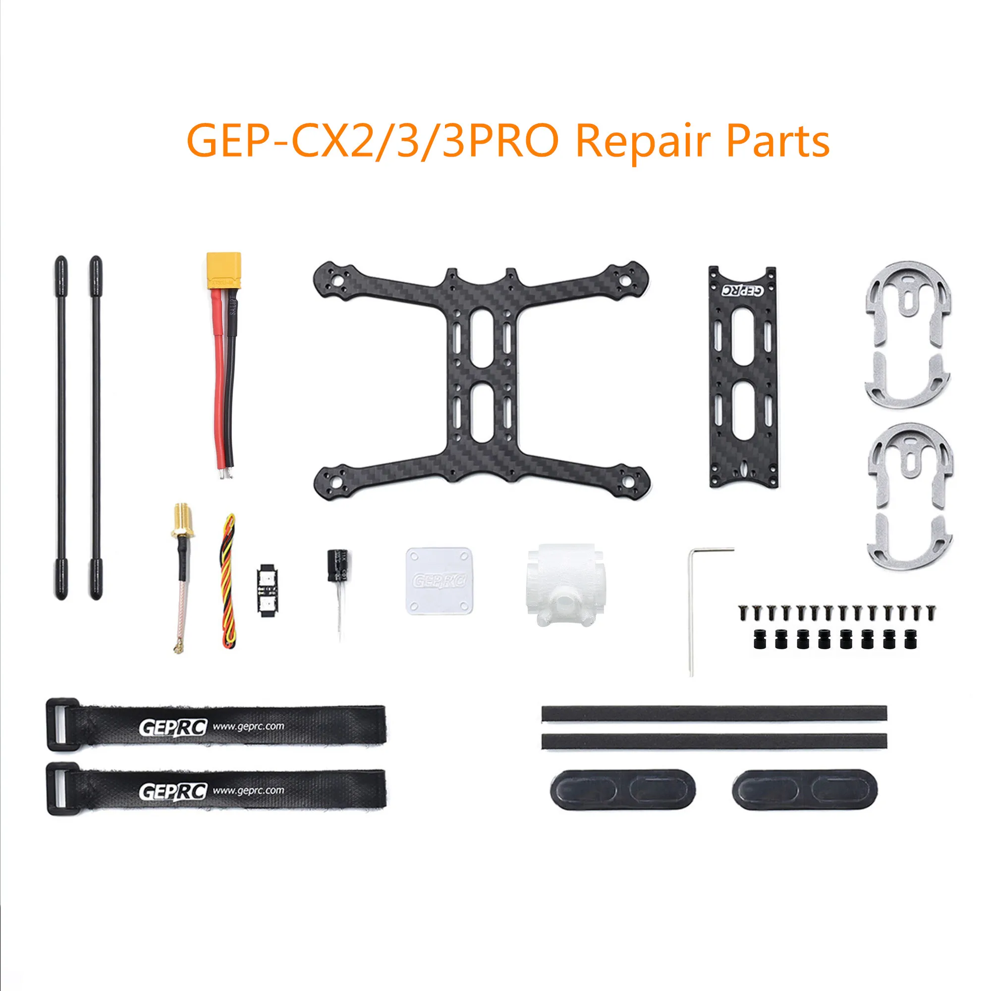 Запасной винт для рамы квадрокоптера GEPRC GEP-CX2 GEP-CX3 GEP-CX3Pro Cygnet FPV запчасти дрона |