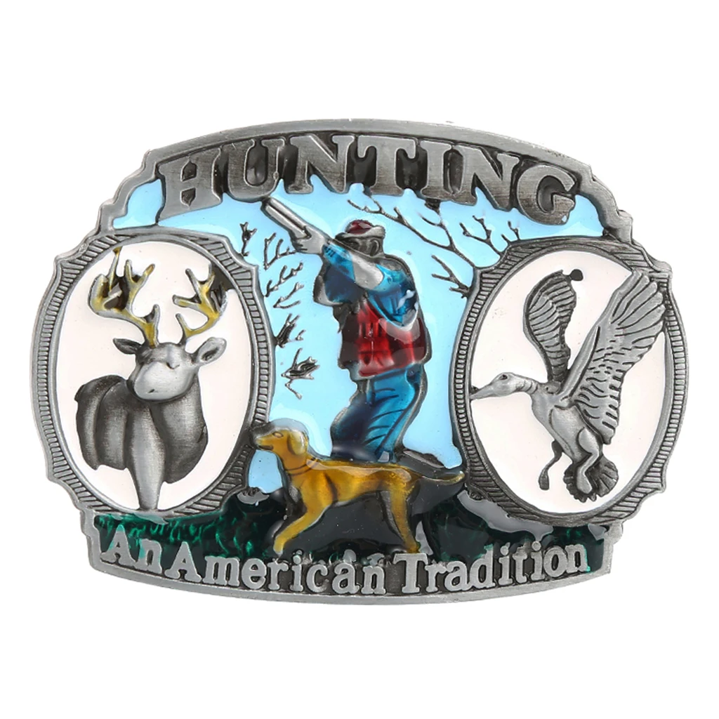 American Huntsman Classic Belt Buckle Western Cowboy Cowgirl Jewelry Buckle 
American Huntsman Classic Belt Buckle Western Cowboy Cowgirl Jewelry Buckle