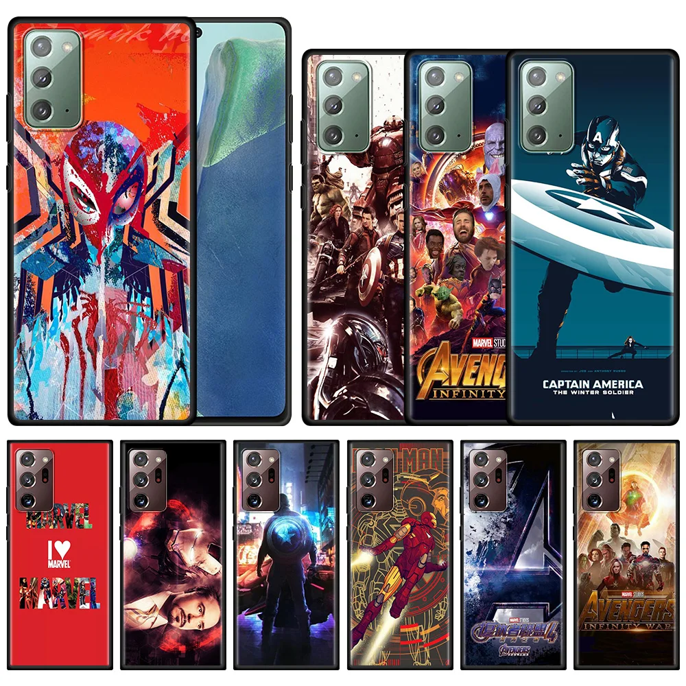 CellPhone Case For Samsung Galaxy Note 20 Ultra 10 5G Plus Lite 9 8 Silicone Capa Black Fundas Marvel The Avengers Superheroes
CellPhone Case For Samsung Galaxy Note 20 Ultra 10 5G Plus Lite 9 8 Silicone Capa Black Fundas Marvel The Avengers Superheroes