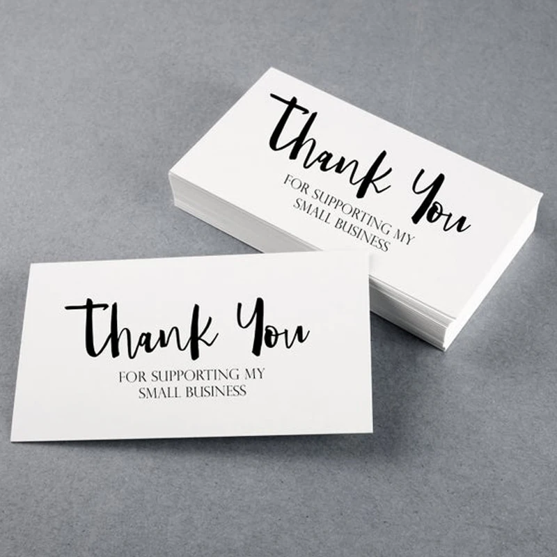 200pcs Thank You For Your Order Mini Card Pack Thank You For Supporting Small Business Card Multipack, Small Business Note Card
200pcs Thank You For Your Order Mini Card Pack Thank You For Supporting Small Business Card Multipack, Small Business Note Card