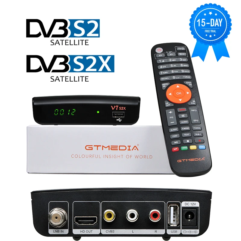 Спутниковый ресивер GTmedia V7 S2X FTA DVB-S2/S2X EPG Auto CS TV Box PVR Media Player HD спутниковый декодер приемник Wifi Youtube
Спутниковый ресивер GTmedia V7 S2X FTA DVB-S2/S2X EPG Auto CS TV Box PVR Media Player HD спутниковый декодер приемник Wifi Youtube