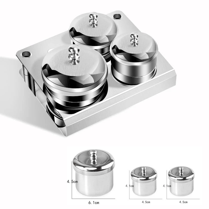 3Pcs/Lot Mini Stainless Steel Nail Art Tray Container Liquid Powder Holder Professional Manicure Tools Salon
3Pcs/Lot Mini Stainless Steel Nail Art Tray Container Liquid Powder Holder Professional Manicure Tools Salon