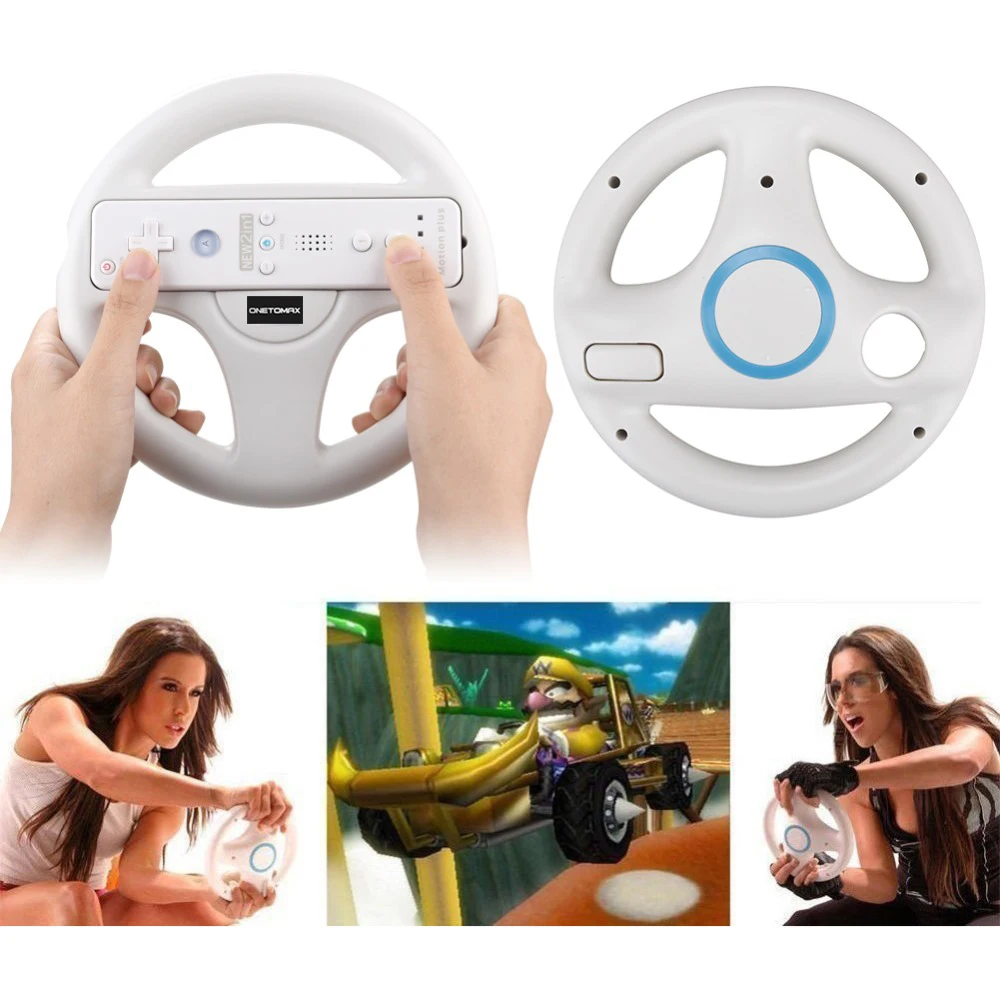 Игровой руль для nintendo wii 2 шт. аксессуары игрового контроллера|Игровые рули| |