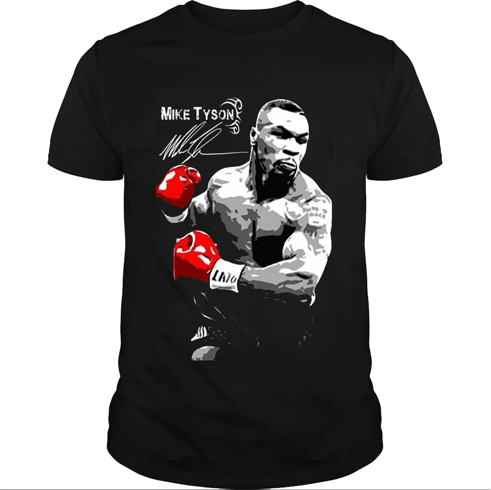Mike Tyson Boxing Legend Retro Signature Boxing Fan T-Shirt. Summer Cotton Short Sleeve O-Neck Mens T Shirt New S-3XL
Mike Tyson Boxing Legend Retro Signature Boxing Fan T-Shirt. Summer Cotton Short Sleeve O-Neck Mens T Shirt New S-3XL