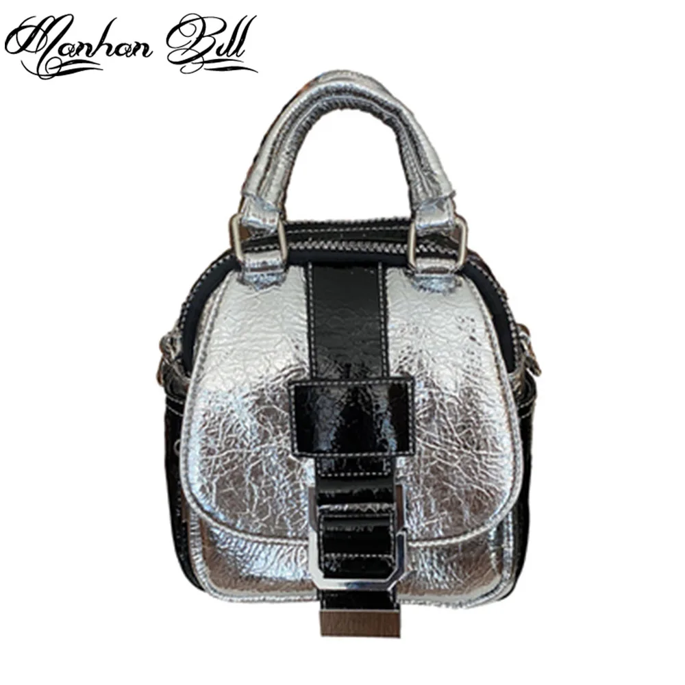 New Hit Color Double-layer PU Burst CrackPaint Cylindrical Handbag Diagonal Bag Shoulder Bag Suitable For Female Wallets 31265
New Hit Color Double-layer PU Burst CrackPaint Cylindrical Handbag Diagonal Bag Shoulder Bag Suitable For Female Wallets 31265