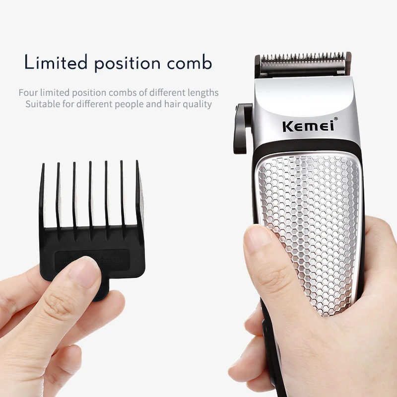 Newest Kemei KM-4639 Professional Trimmer Household Beard Machine Electric Clipper Mens Hair Clippers Personal Haircut Tools
Newest Kemei KM-4639 Professional Trimmer Household Beard Machine Electric Clipper Mens Hair Clippers Personal Haircut Tools