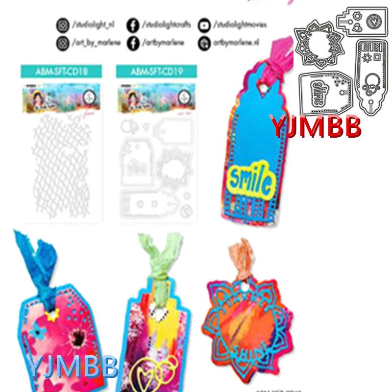 YJMBB 2021 New Beautiful Tag Card Decoration Metal Cutting Dies Scrapbook Album Paper DIY Card Craft Embossing Die Cutting
YJMBB 2021 New Beautiful Tag Card Decoration Metal Cutting Dies Scrapbook Album Paper DIY Card Craft Embossing Die Cutting