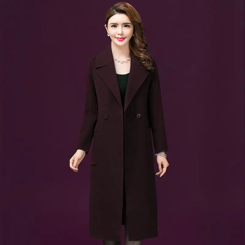 shot woollen Real Jacket Women's middle long Korean 2021 women's new woollen cloth Korean autumn winter coat
shot woollen Real Jacket Women's middle long Korean 2021 women's new woollen cloth Korean autumn winter coat