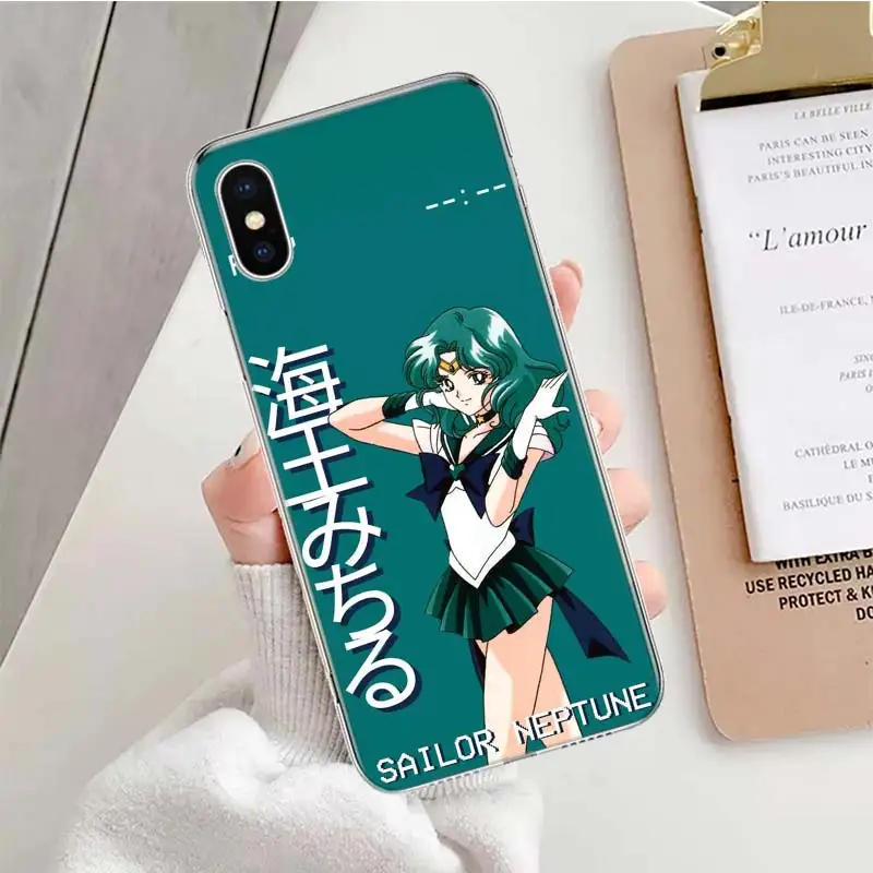 Cartoon Anime Sailor Moon Girl Soft Cover Phone Case For Apple Iphone 12 11 Pro XS X Max XR 7 8 6 6S Plus 5S SE + Mini Customize
Cartoon Anime Sailor Moon Girl Soft Cover Phone Case For Apple Iphone 12 11 Pro XS X Max XR 7 8 6 6S Plus 5S SE + Mini Customize