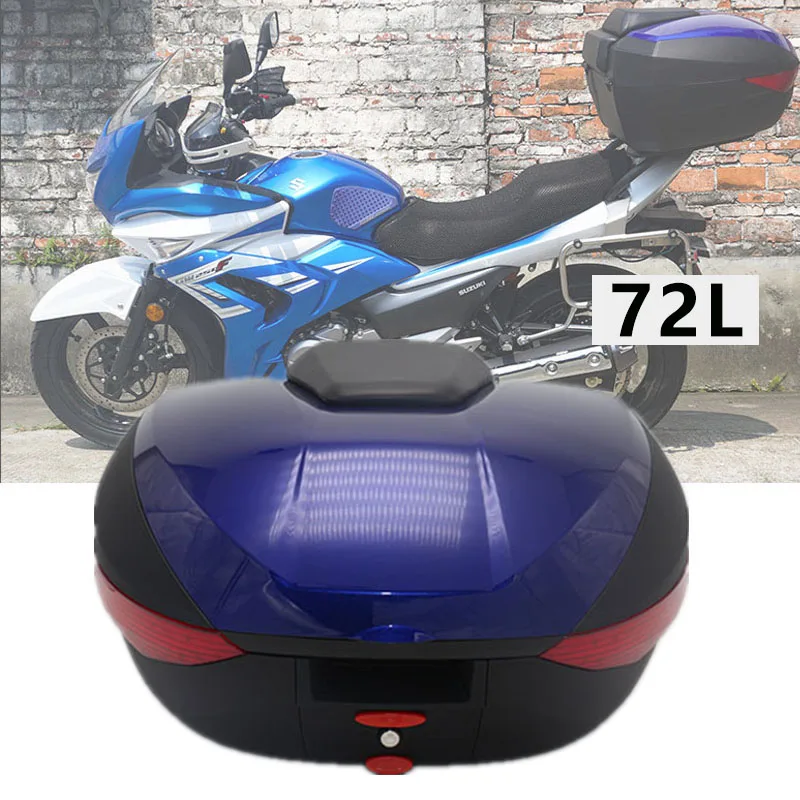Motorcycle Universal Tunk 72L Super-capacity Trunk Modified Backup Storage Box with Universal Bottom Plate/Storage Box
Motorcycle Universal Tunk 72L Super-capacity Trunk Modified Backup Storage Box with Universal Bottom Plate/Storage Box
