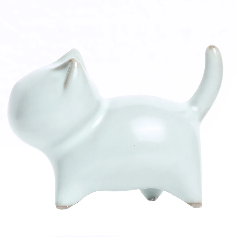 Chinese Ru Kiln Opening Ceramic Cute Cat Tea Pet Figurines Tea Ceremony Zen Table Room Decoration Accessories Animal Ornament
Chinese Ru Kiln Opening Ceramic Cute Cat Tea Pet Figurines Tea Ceremony Zen Table Room Decoration Accessories Animal Ornament