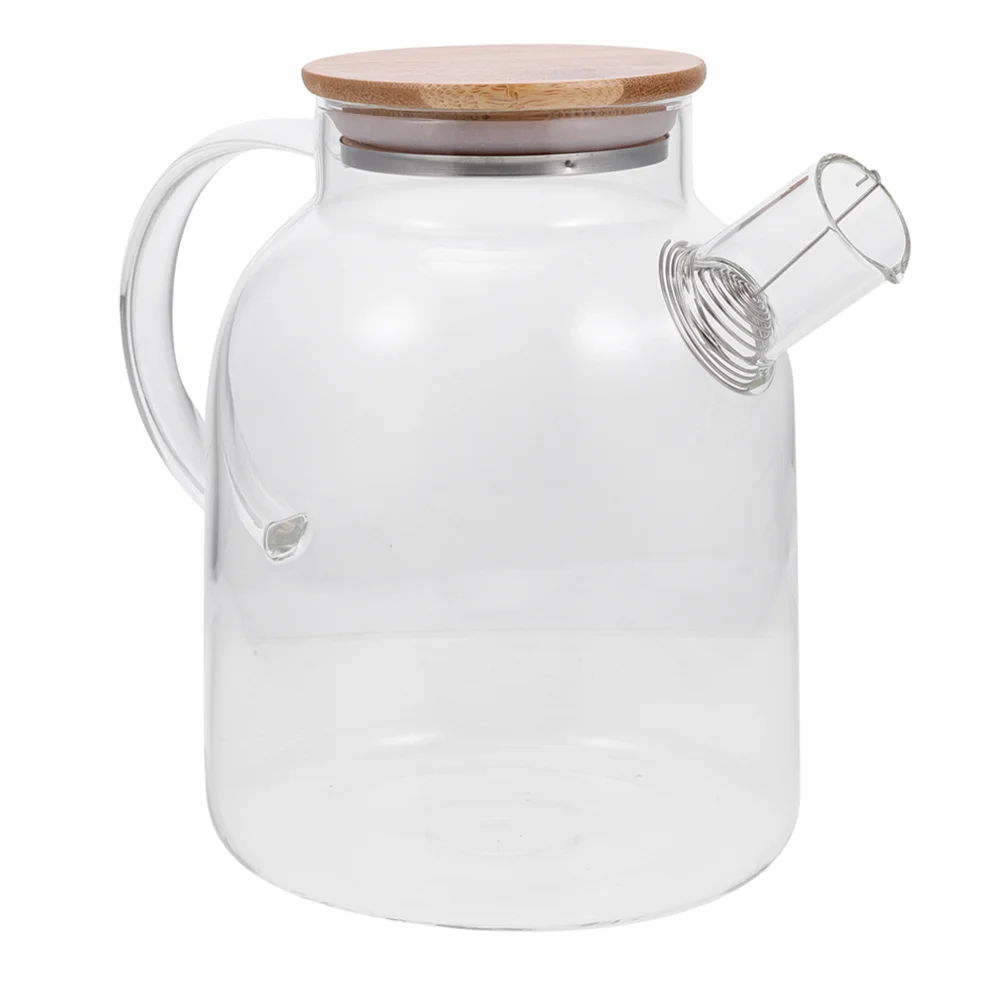 1pc Thickened Glass Cold Water Bottle Multi-purpose Home Kettle Transparent Pot
1pc Thickened Glass Cold Water Bottle Multi-purpose Home Kettle Transparent Pot