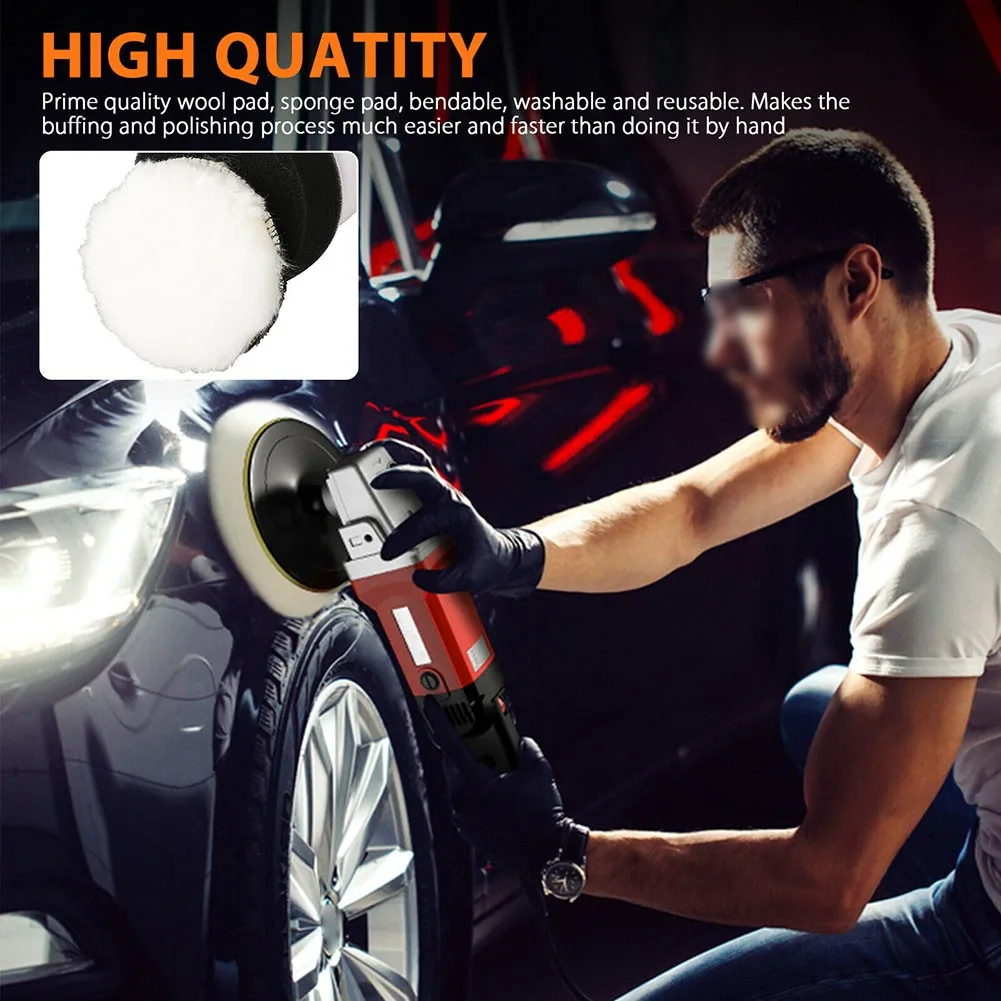 6pcs 6 Inch Car Buffing Pads Polishing Drill Sponge Kit Waxing Foam Polisher For Coat Paints Waxing Polishing Sealing Glaze
6pcs 6 Inch Car Buffing Pads Polishing Drill Sponge Kit Waxing Foam Polisher For Coat Paints Waxing Polishing Sealing Glaze