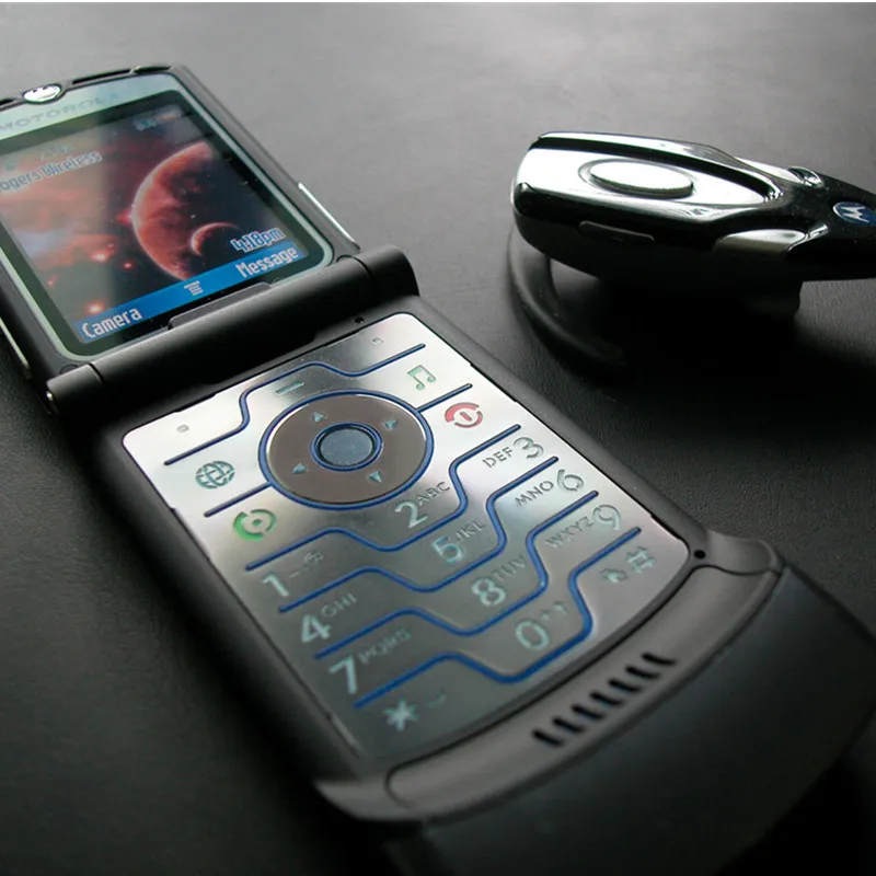 Восстановленное Motorola/Motorola V3i мобильный телефон металлическая складная рукоятка